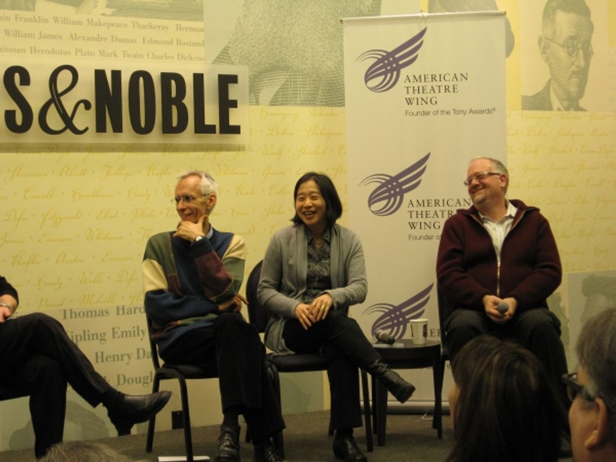David Ives, Diana Son, and Doug Wright at 